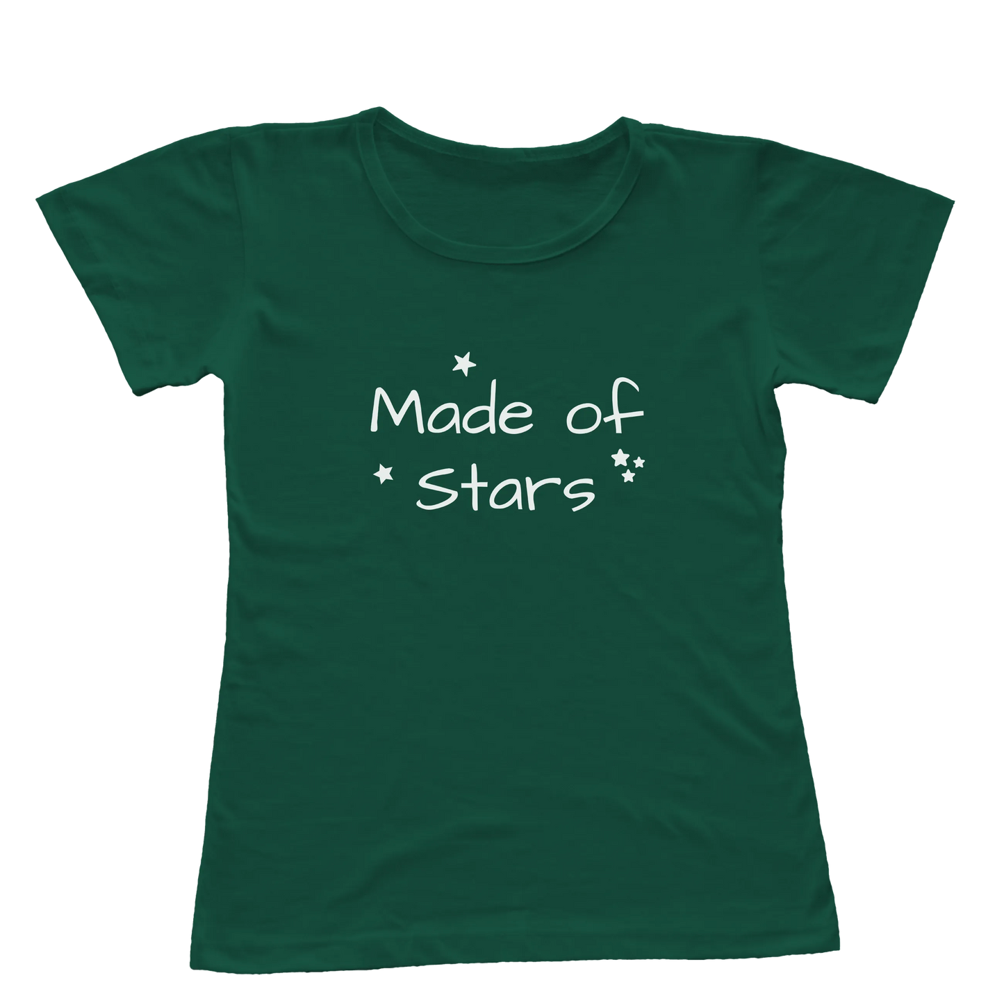 Camiseta Babylook Feito(a) de Estrelas