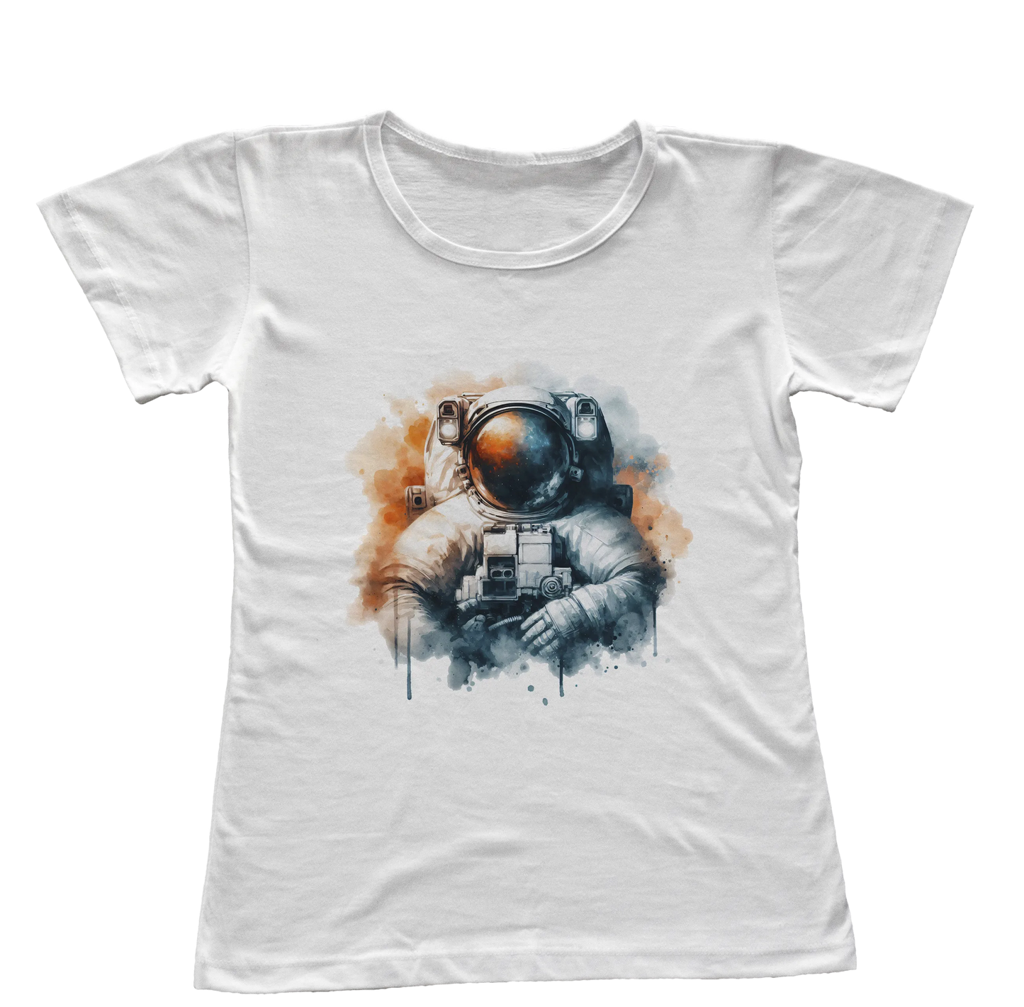 Camiseta Babylook Astronauta