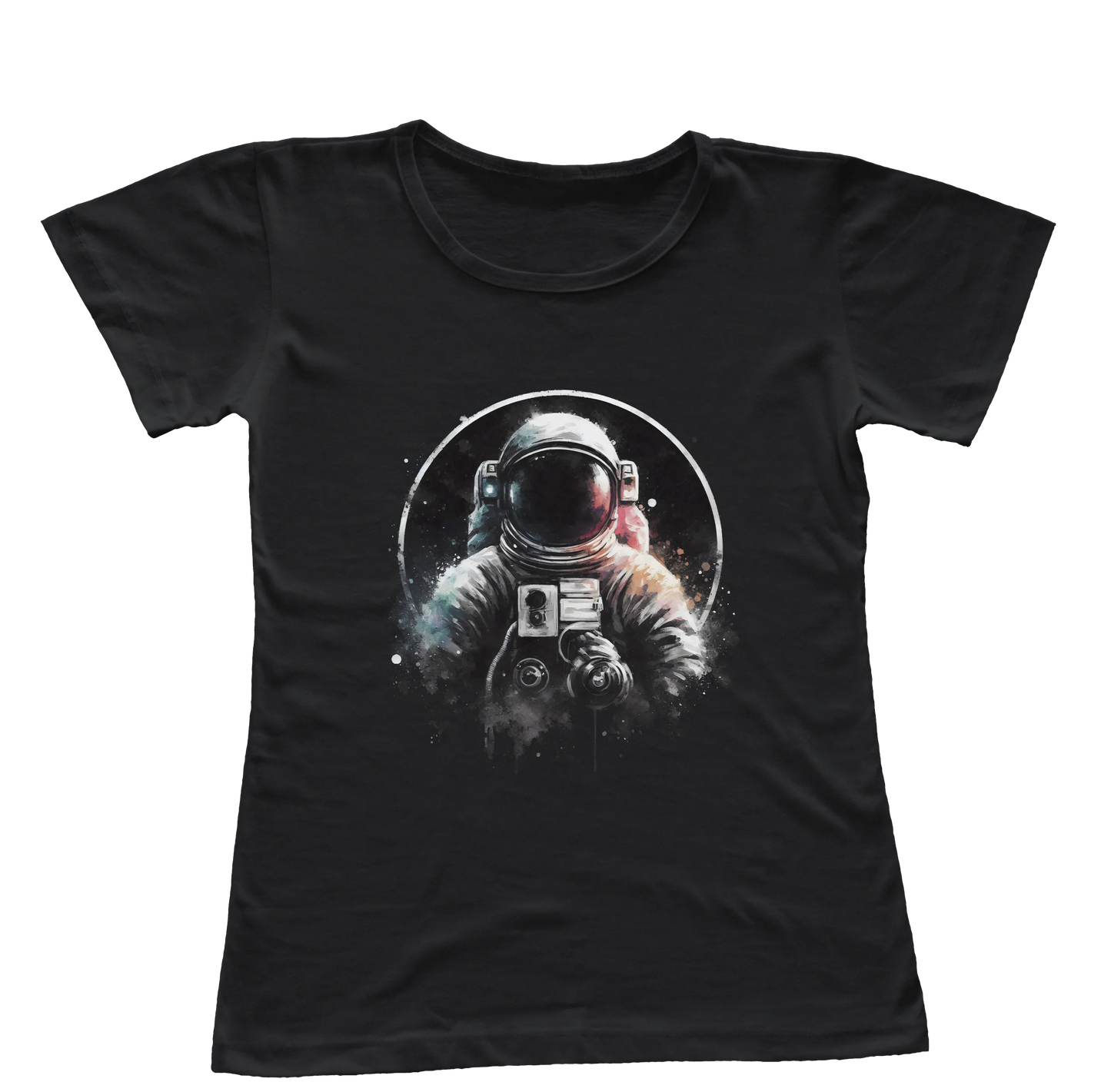 Camiseta Babylook Astronauta