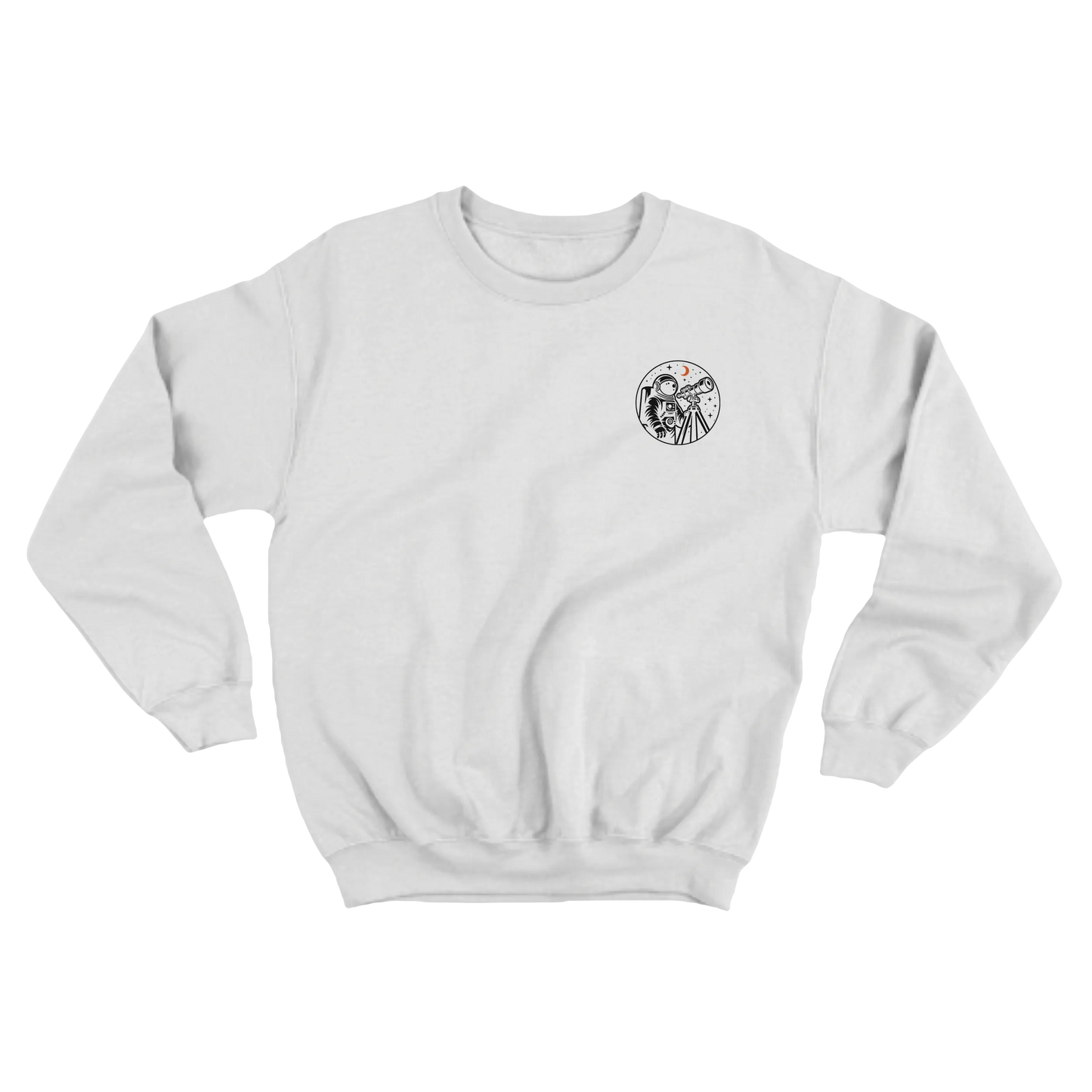 Moletom s/Capuz Astronauta Minimalista