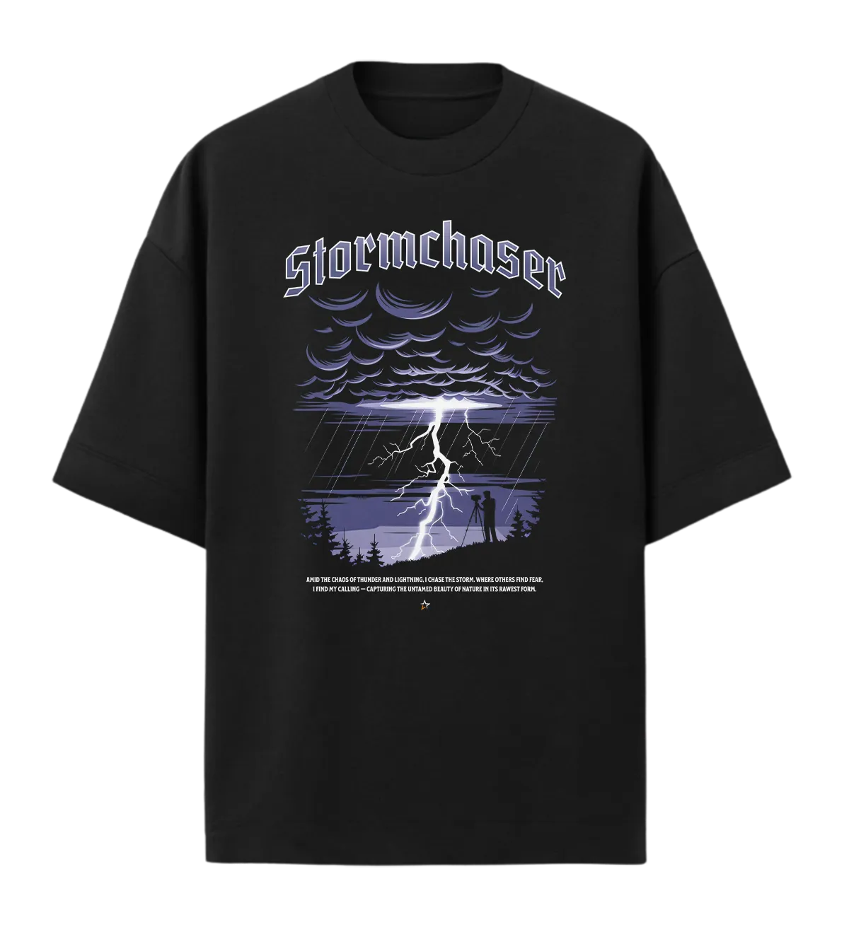Camiseta Oversized Stormchaser