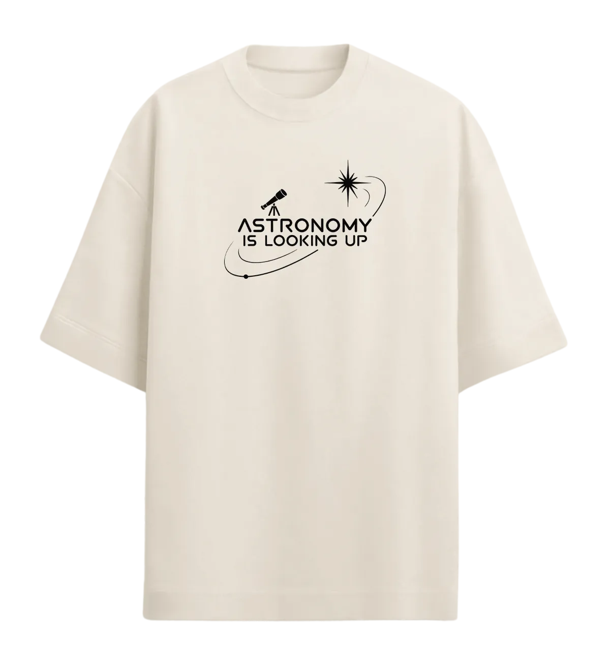 Camiseta Oversized Astronomy