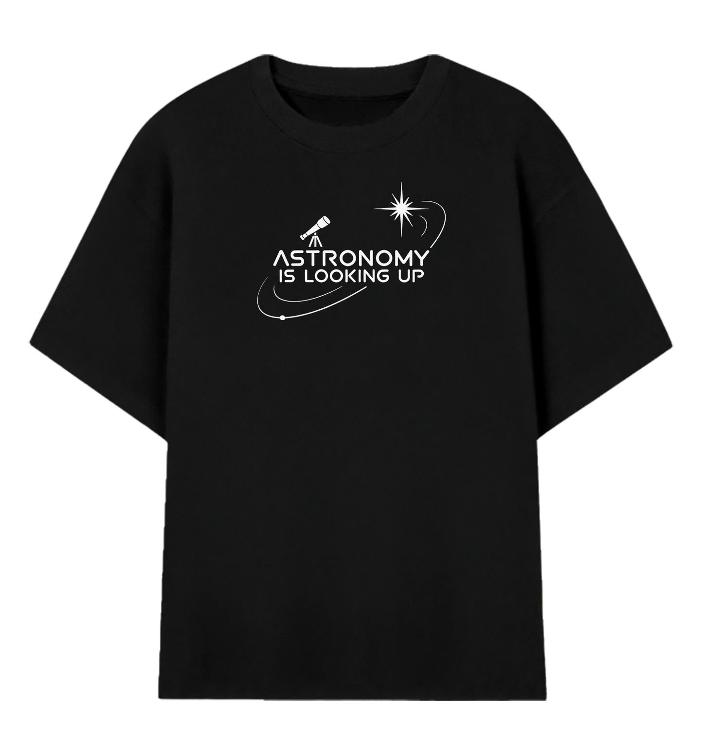 Camiseta Oversized Astronomy