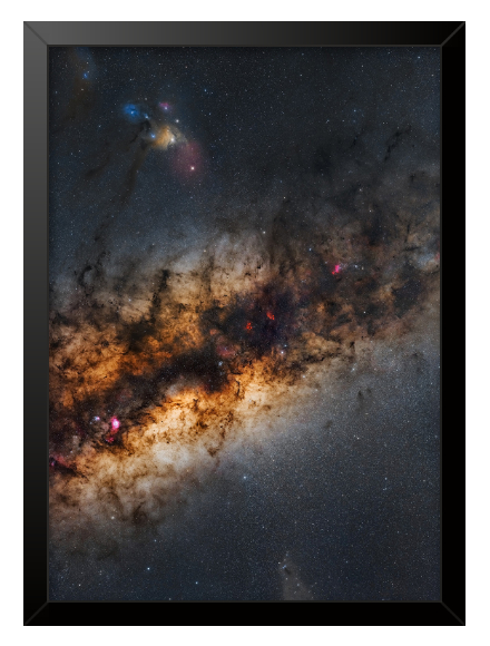 Quadro Cores do Universo