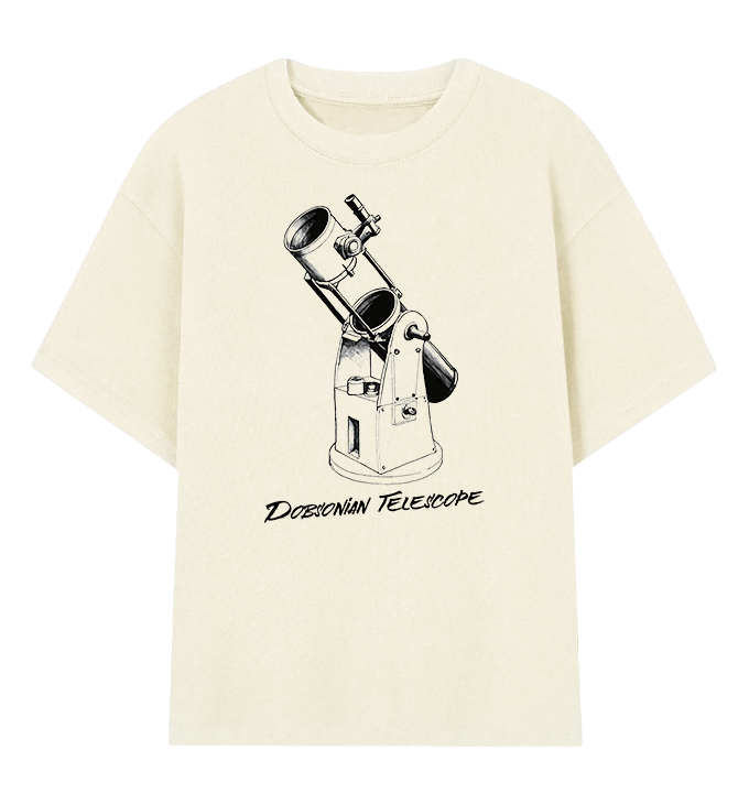Camiseta Oversized Telescópio Dobsoniano