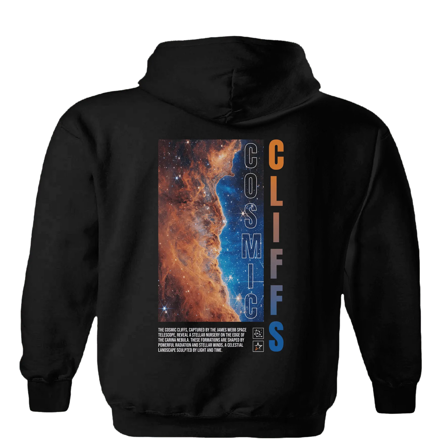 Moletom com Capuz "Cosmic Cliffs"