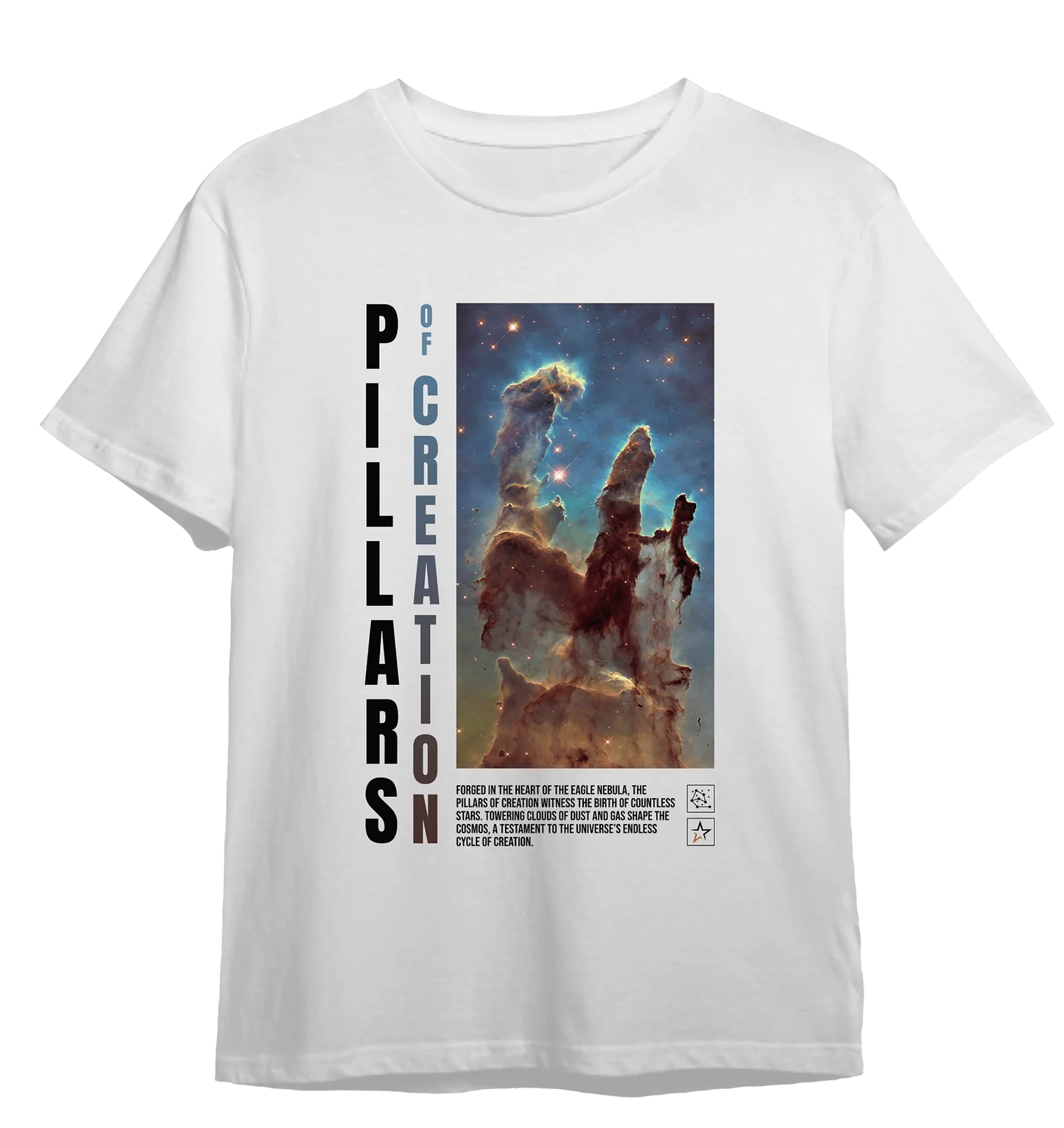 Camiseta Pilares da Criação