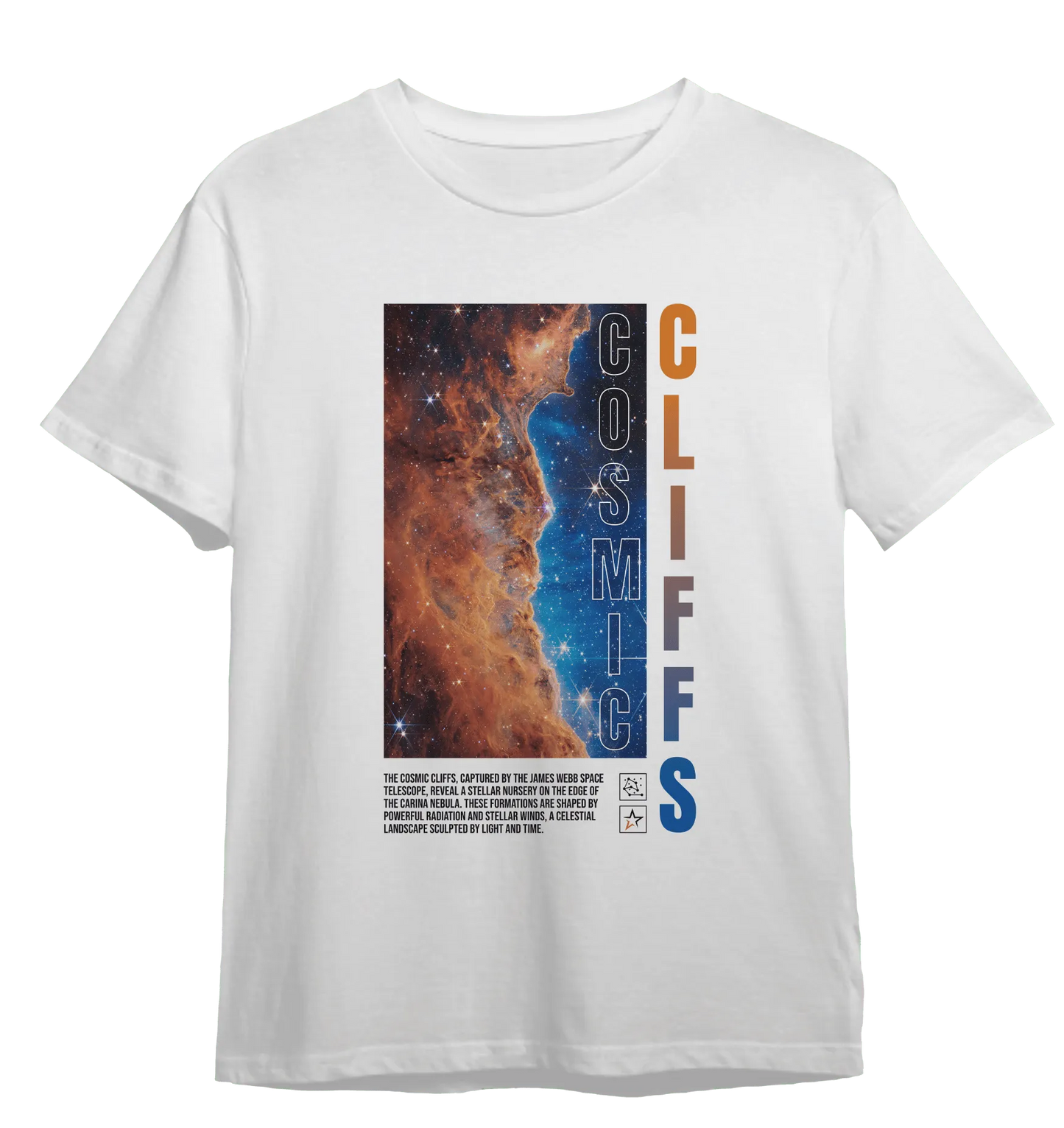 Camiseta "Cosmic Cliffs"