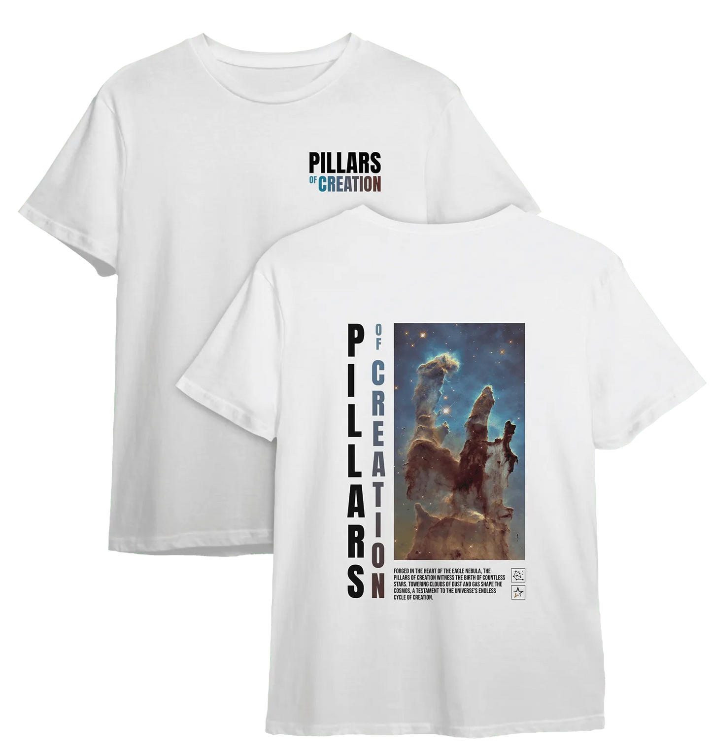 Camiseta Pilares da Criação