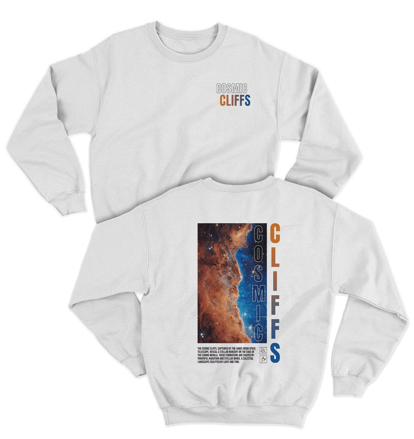 Moletom s/Capuz Cosmic Cliffs