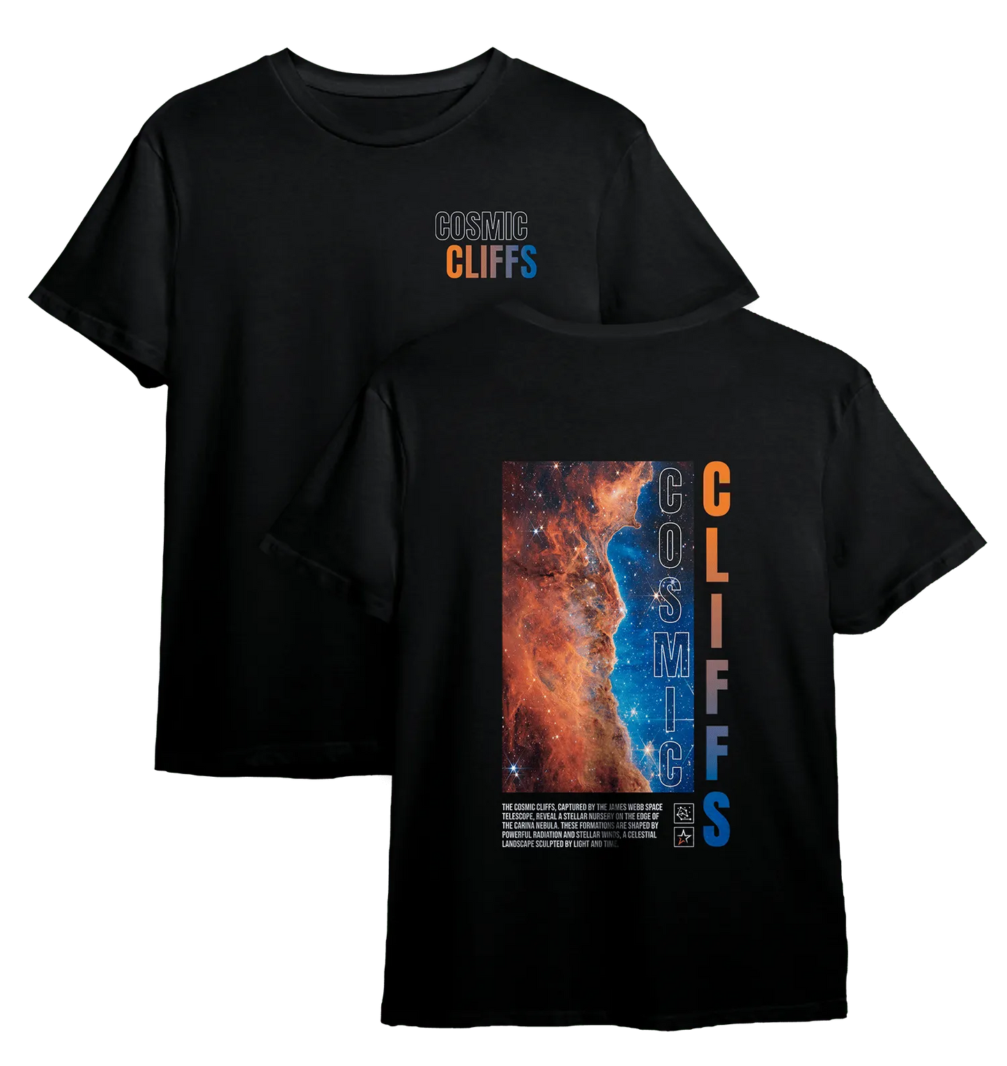 Camiseta "Cosmic Cliffs"