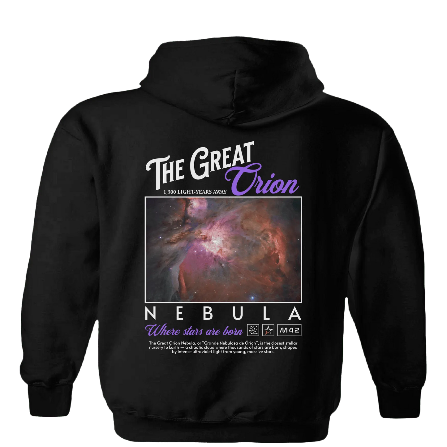Moletom com Capuz "Nebulosa de Órion"