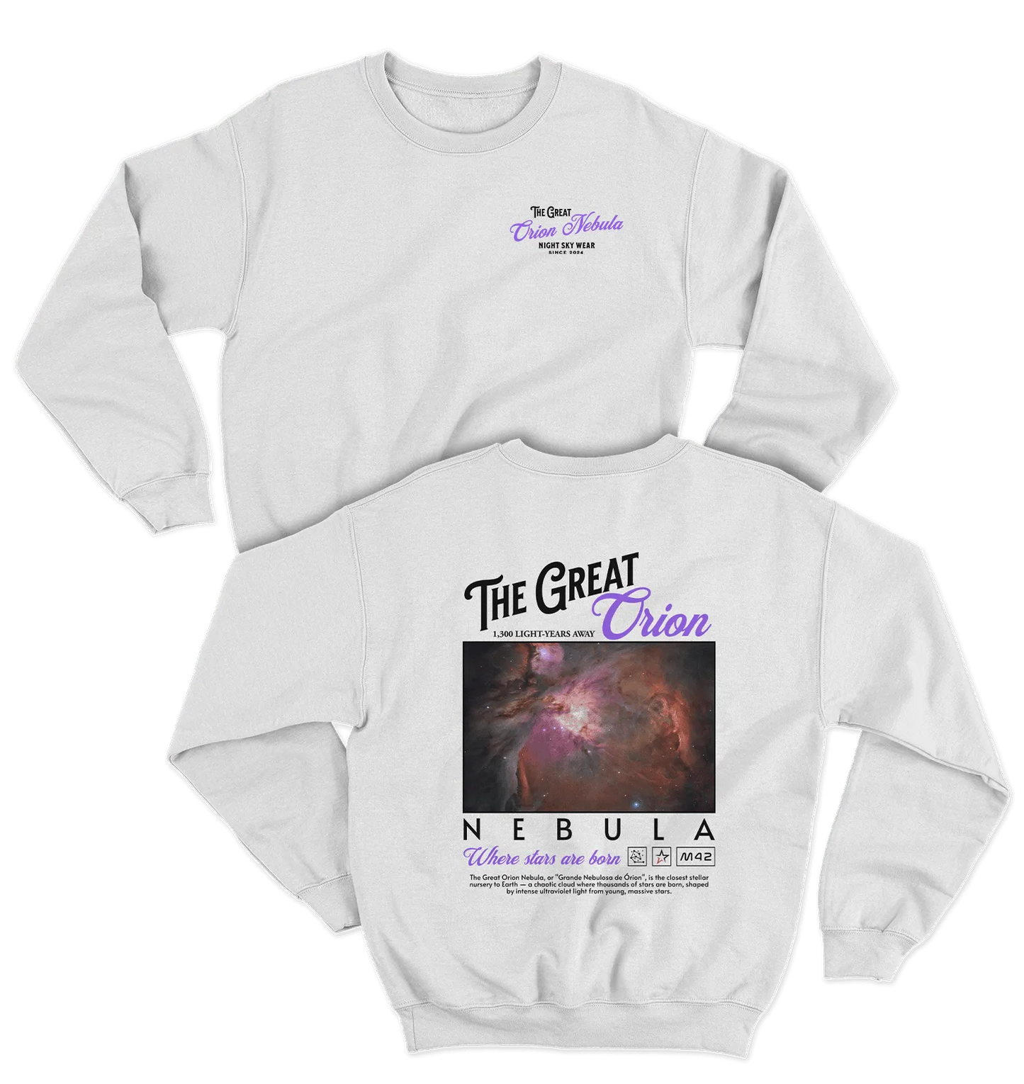 Moletom s/Capuz Orion Nebula