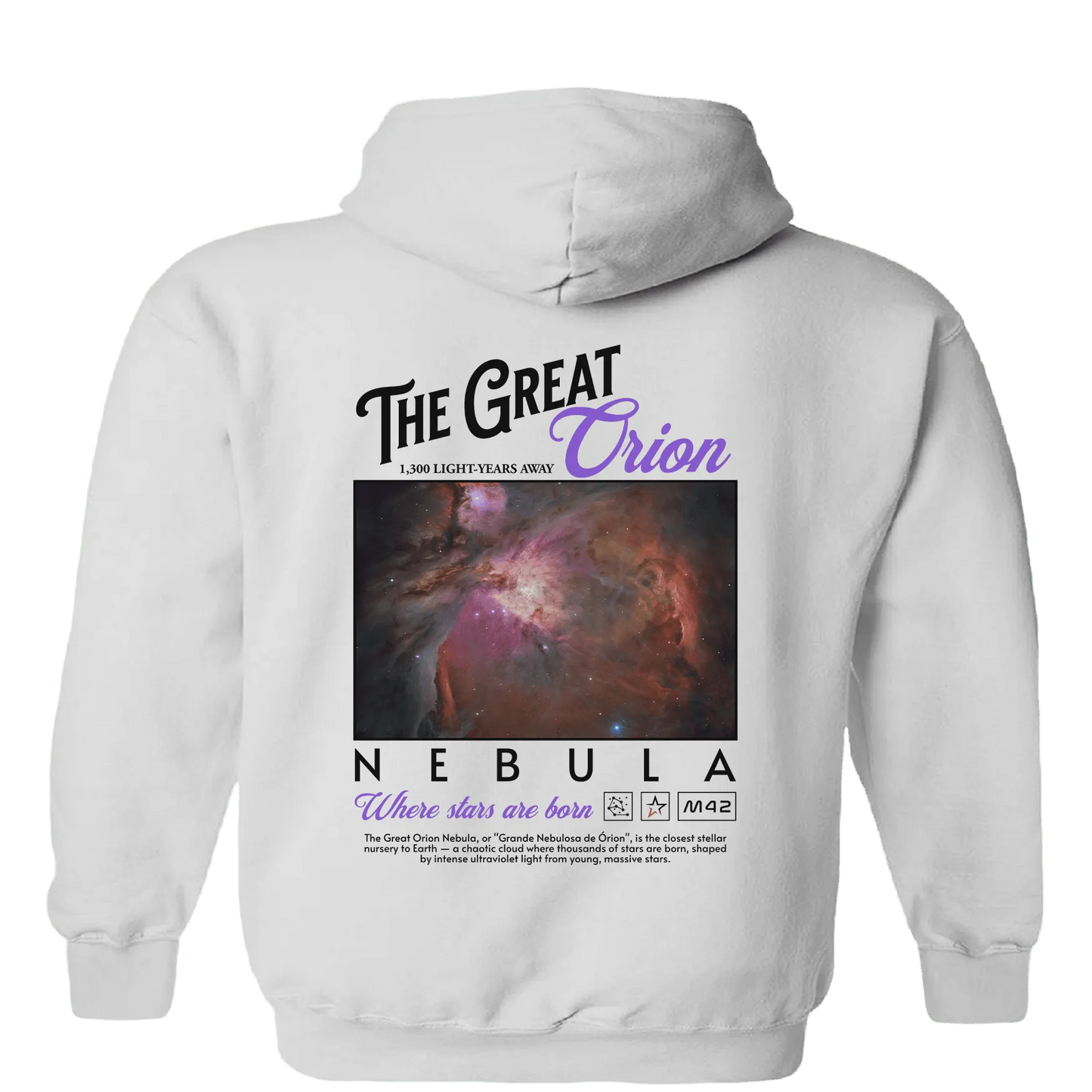 Moletom com Capuz "Nebulosa de Órion"