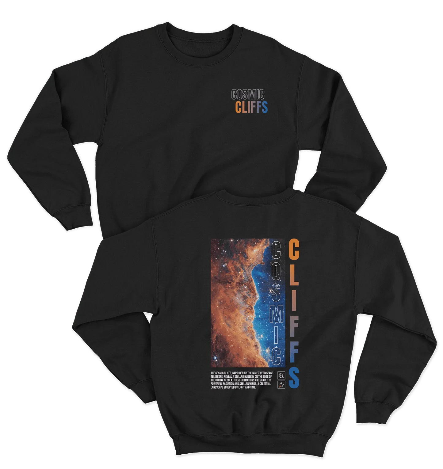 Moletom s/Capuz Cosmic Cliffs