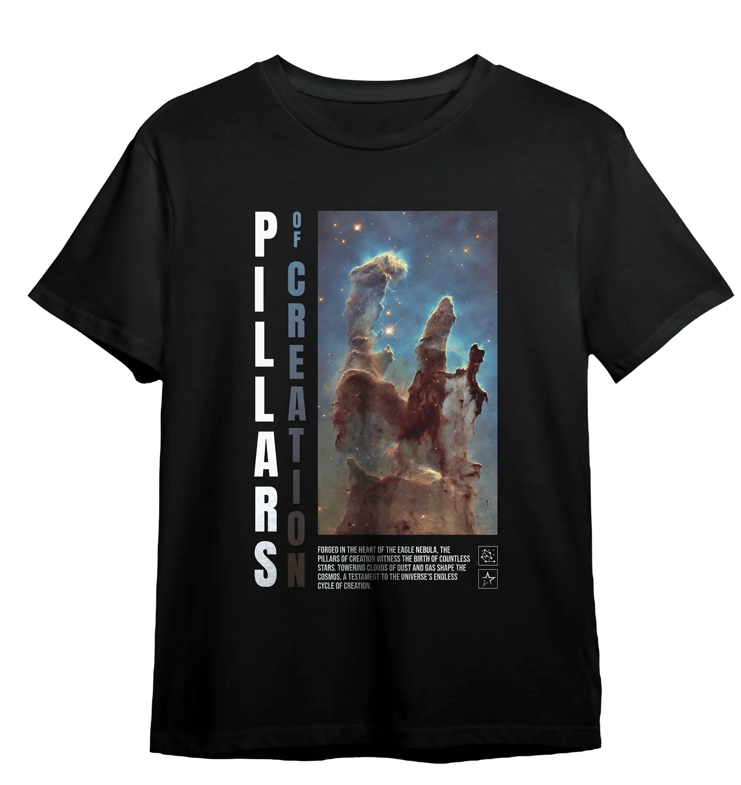 Camiseta Pilares da Criação
