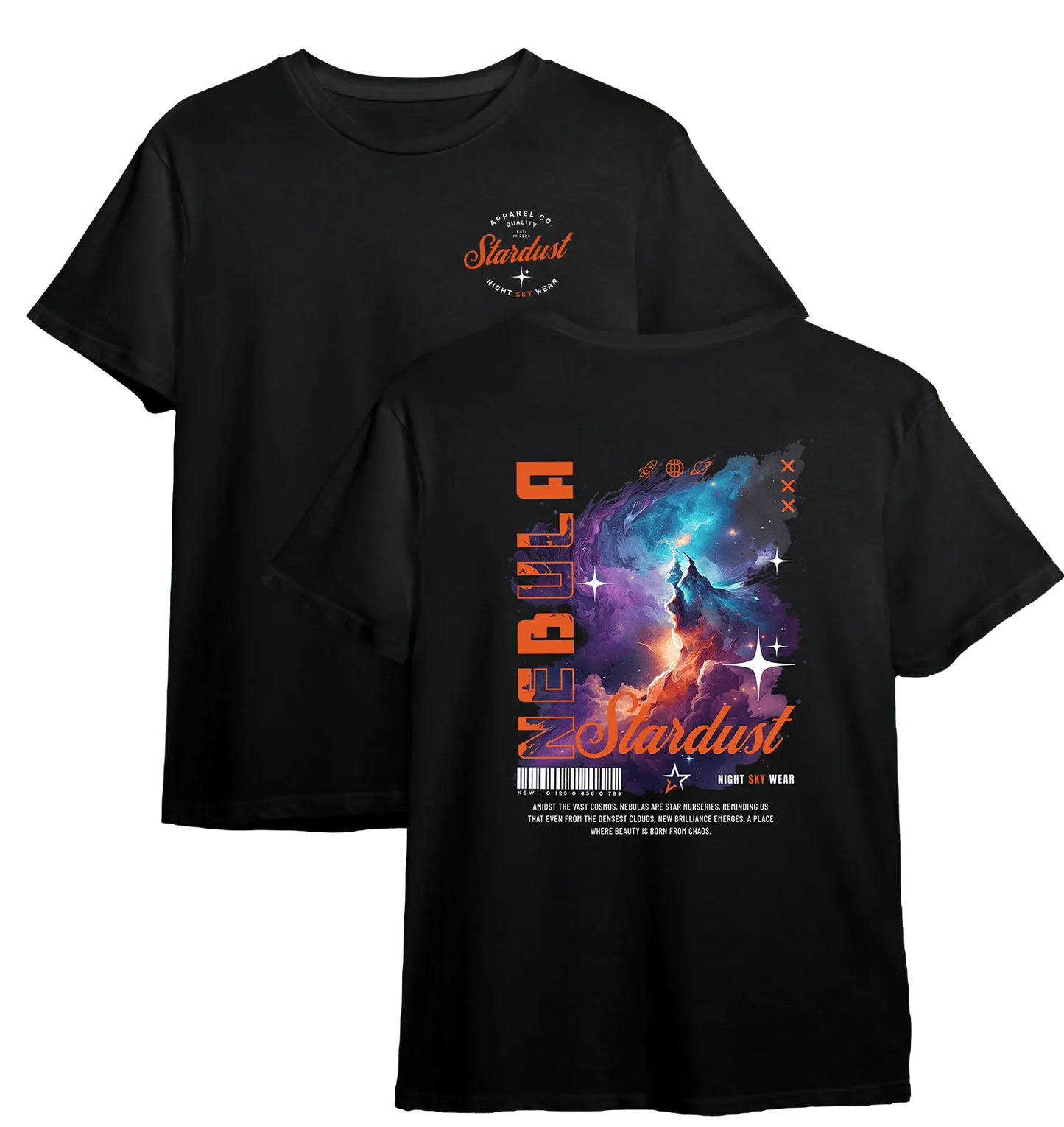 Camiseta Nebula Stardust