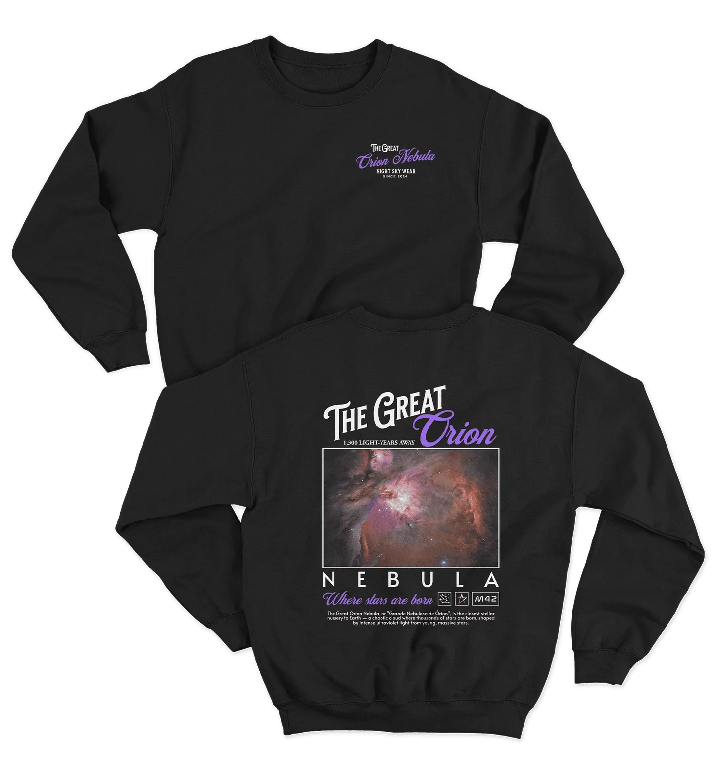 Moletom s/Capuz Orion Nebula
