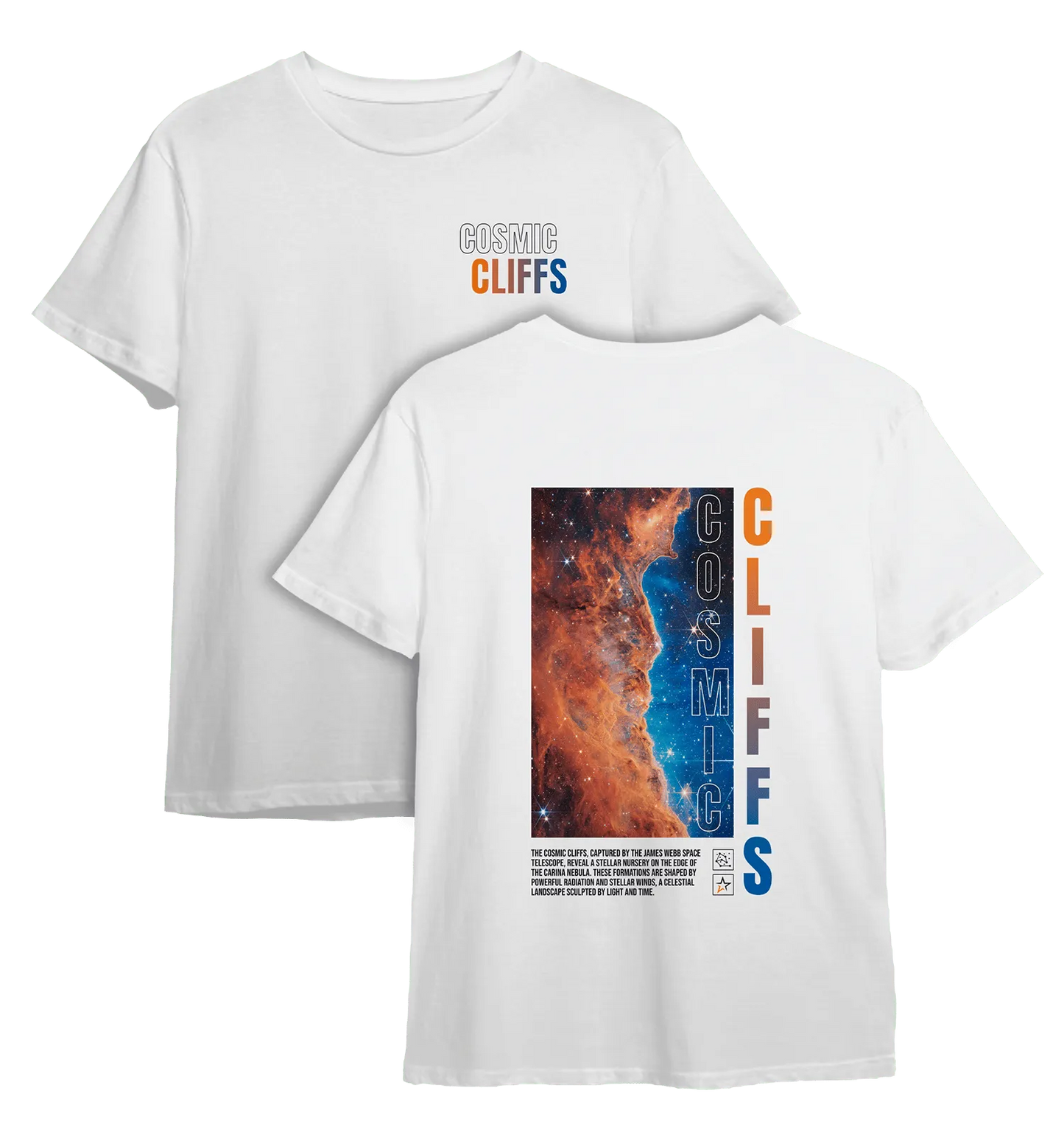 Camiseta "Cosmic Cliffs"