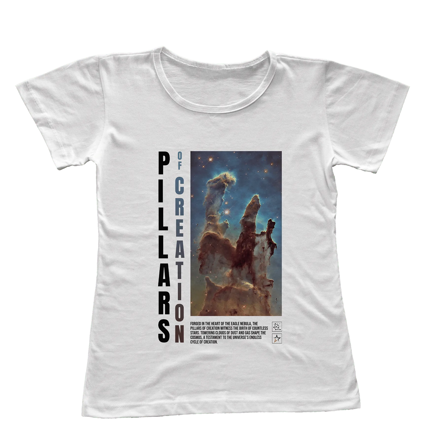 Camiseta Babylook "Pilares da Criação"