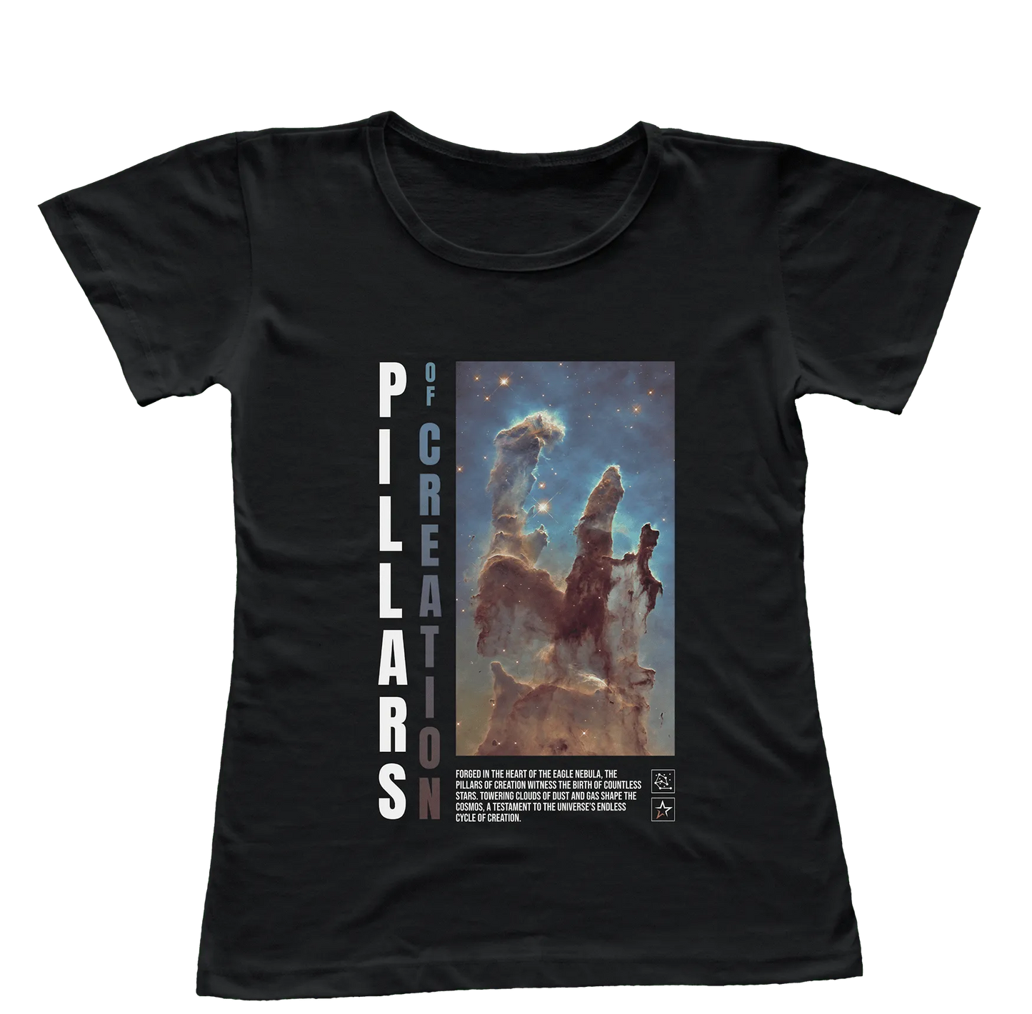 Camiseta Babylook "Pilares da Criação"