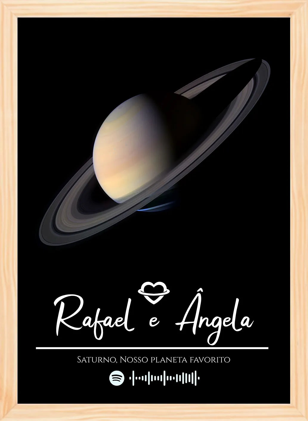 Quadro Personalizado "O Universo no Seu Dia”