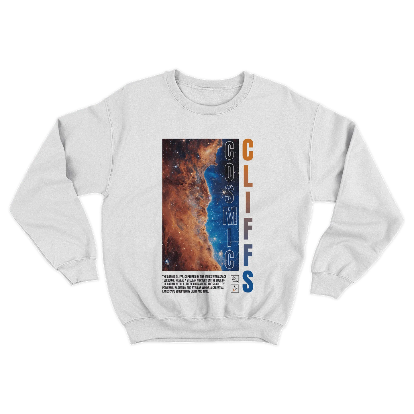 Moletom s/Capuz Cosmic Cliffs