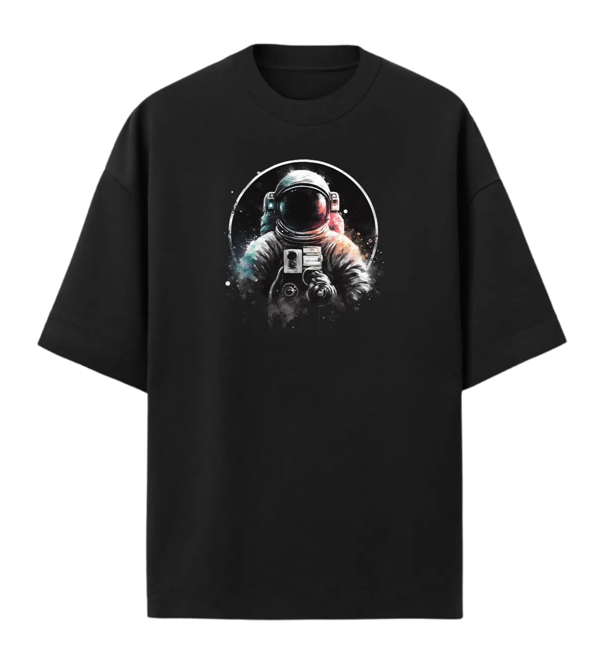 Camiseta Oversized Astronauta