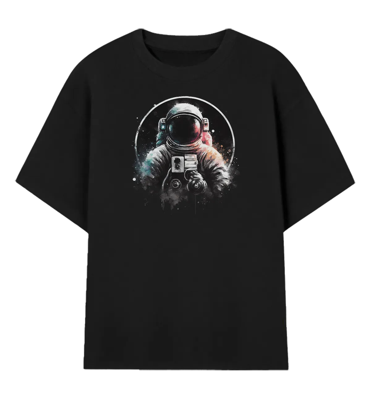 Camiseta Oversized Astronauta