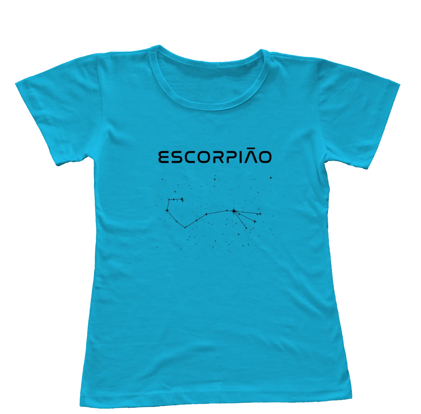Camiseta Babylook Constelação de Escorpião