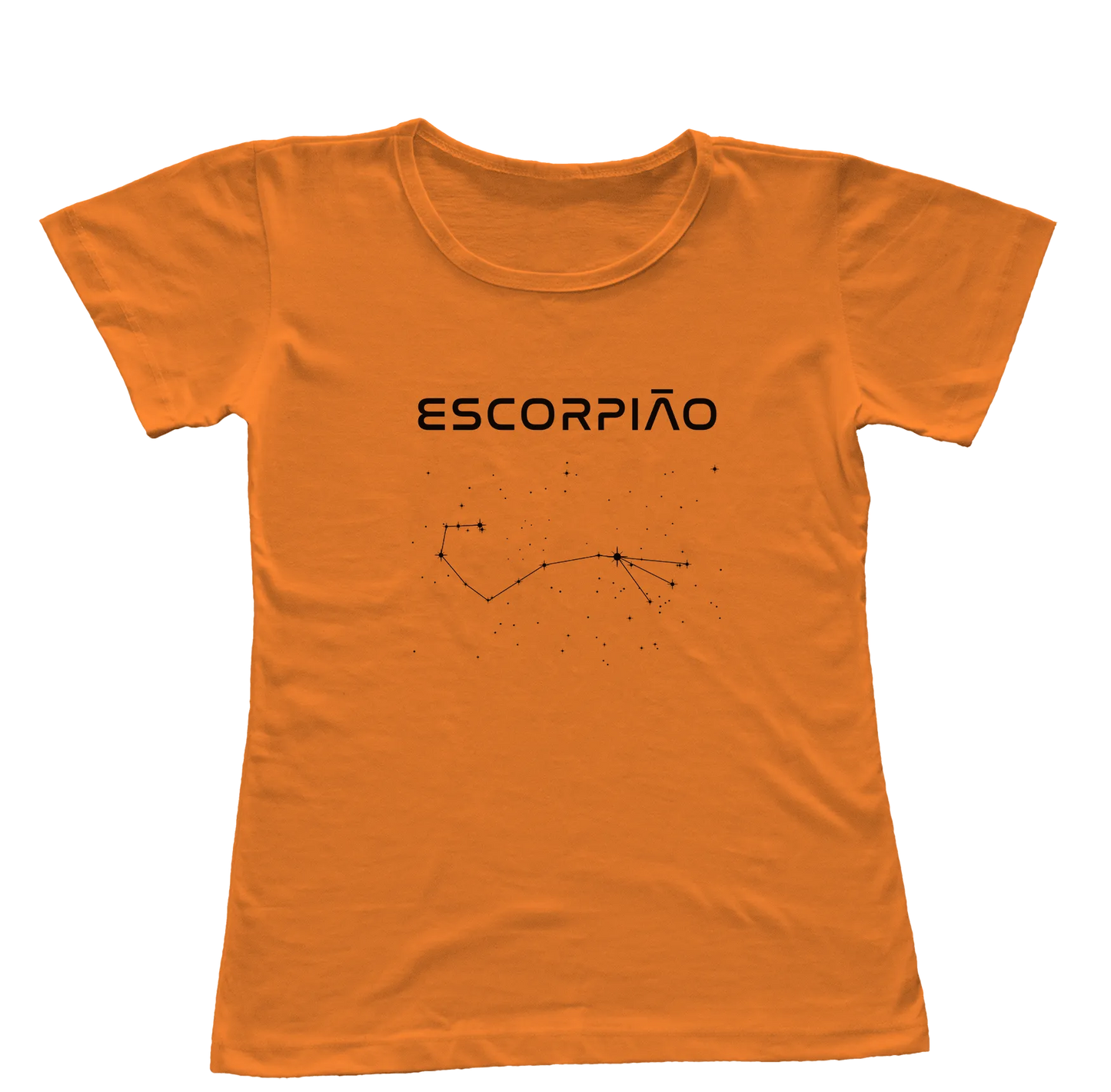 Camiseta Babylook Constelação de Escorpião