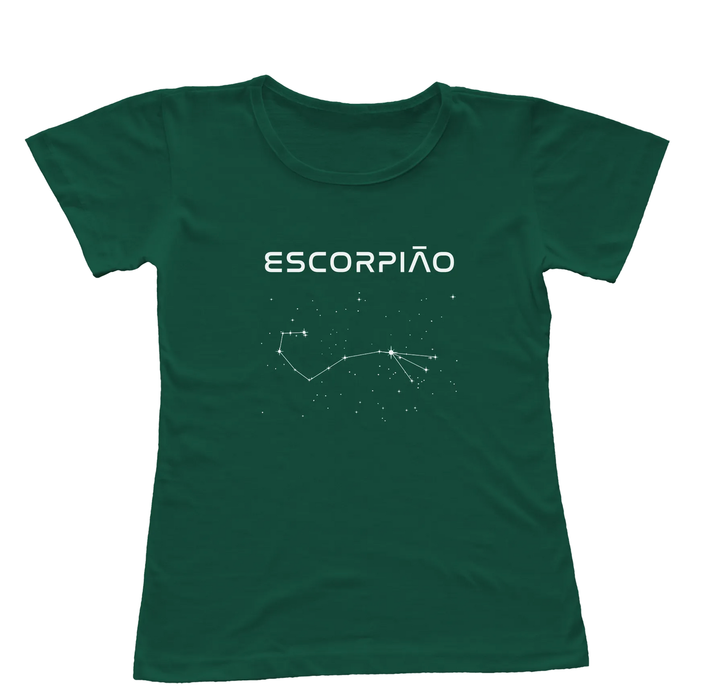 Camiseta Babylook Constelação de Escorpião