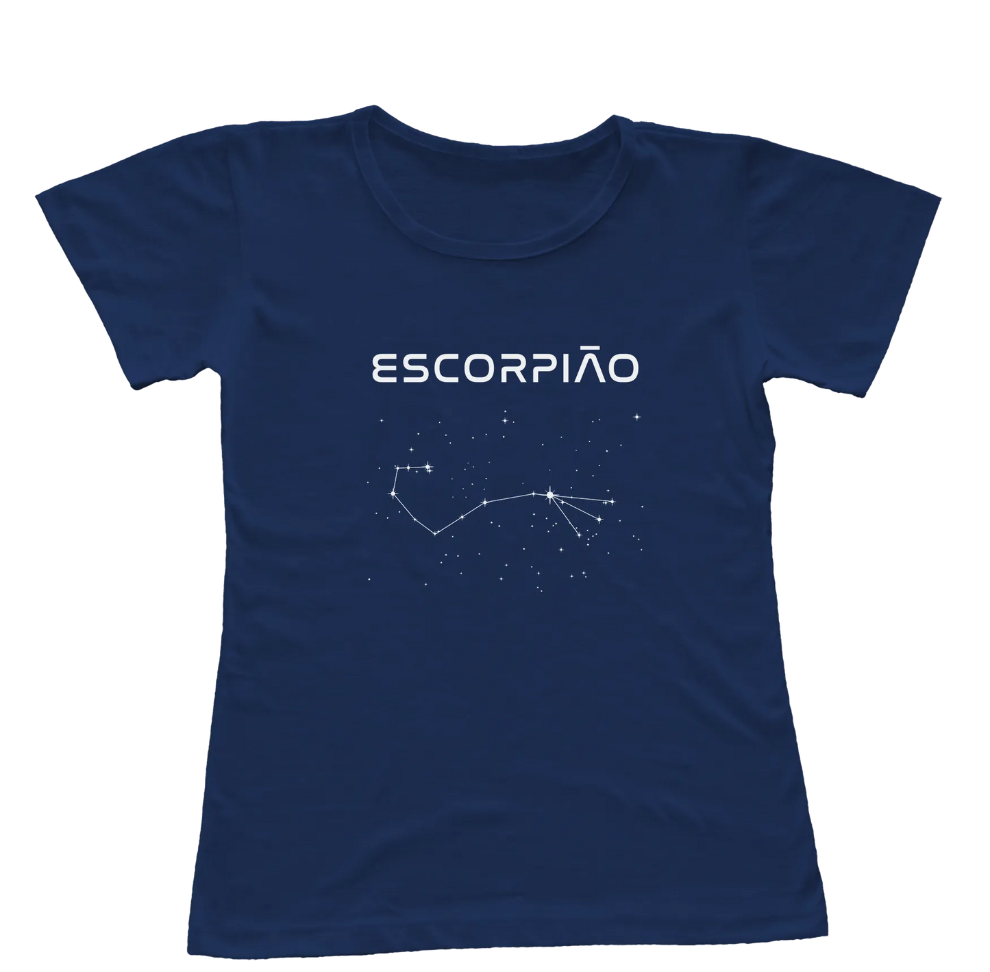 Camiseta Babylook Constelação de Escorpião