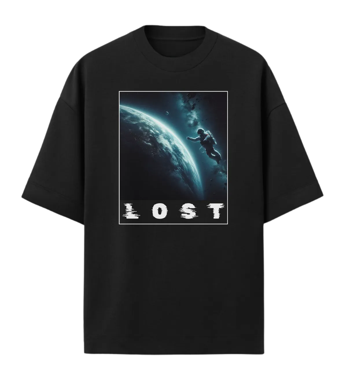 Camiseta Oversized Lost