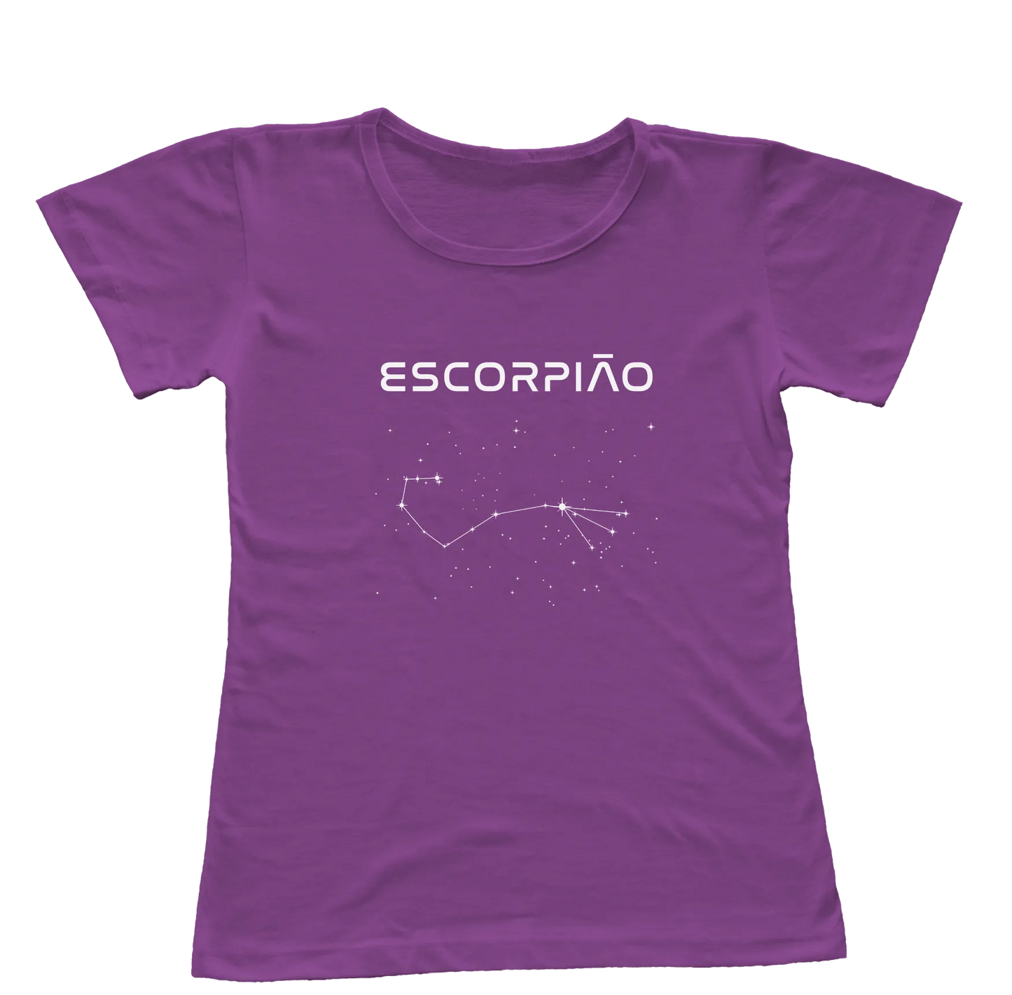 Camiseta Babylook Constelação de Escorpião