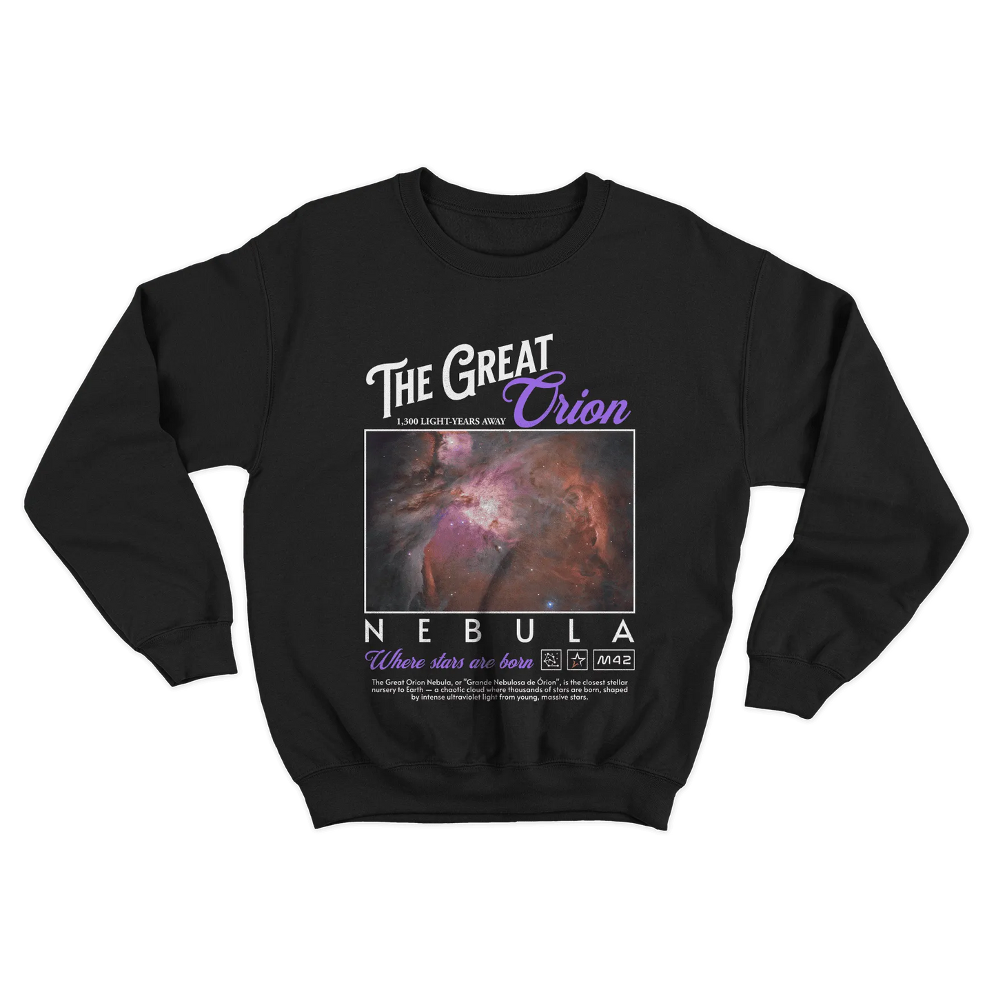 Moletom s/Capuz Orion Nebula