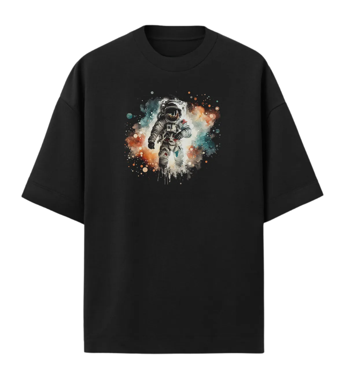 Camiseta Oversized Astronauta