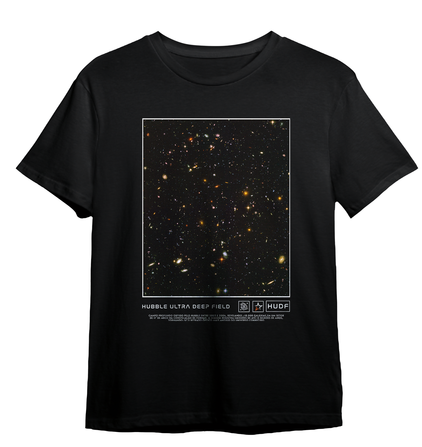 Camiseta Hubble Ultra Deep Field (HUDF)