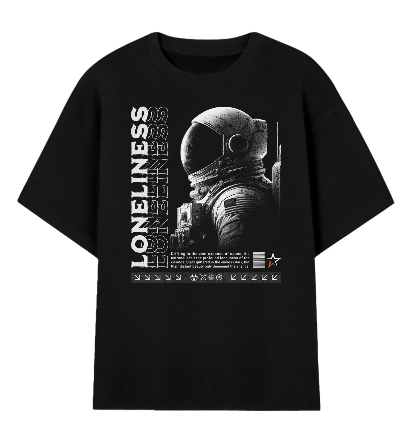 Camiseta Oversized Loneliness