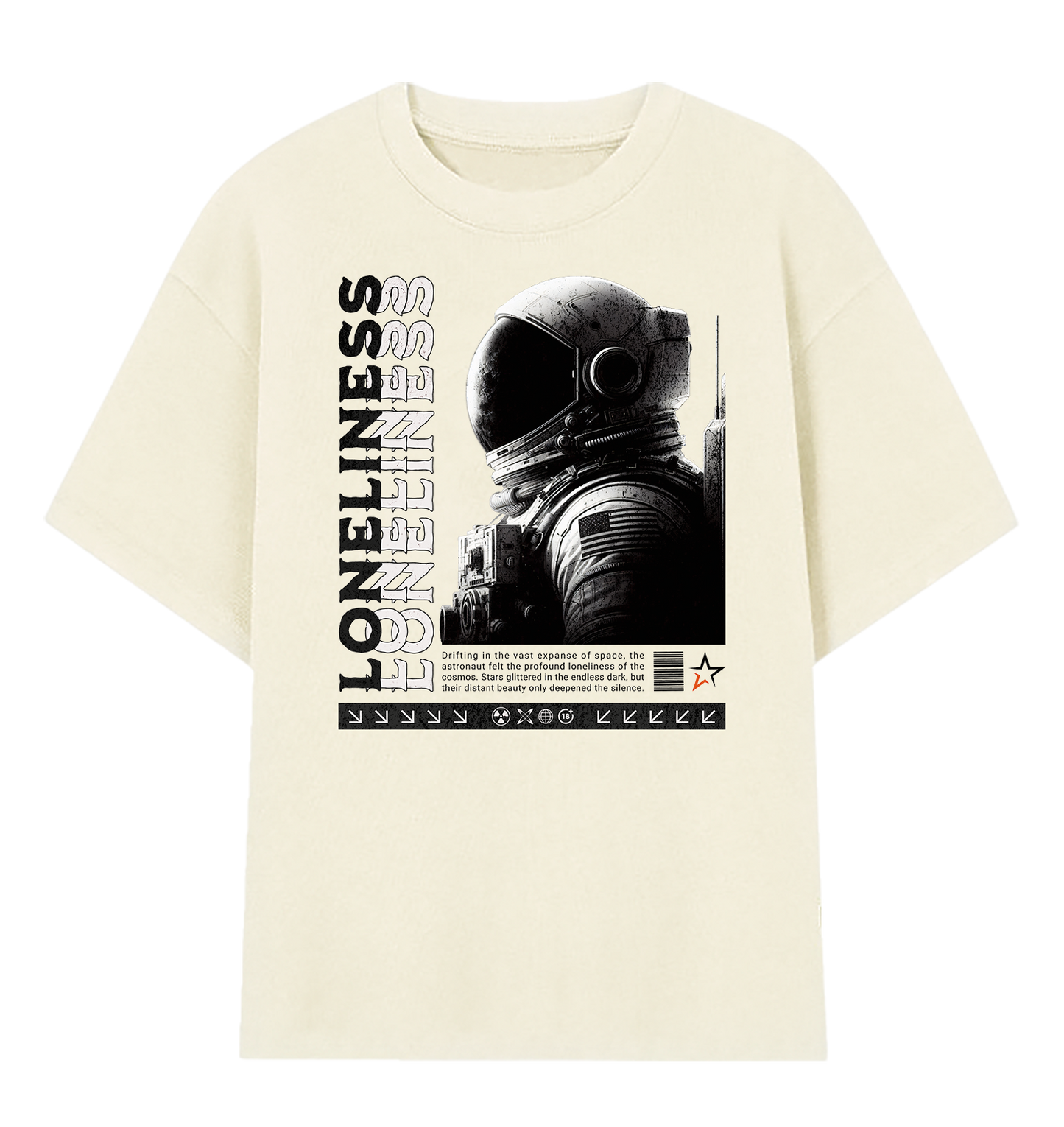 Camiseta Oversized Loneliness