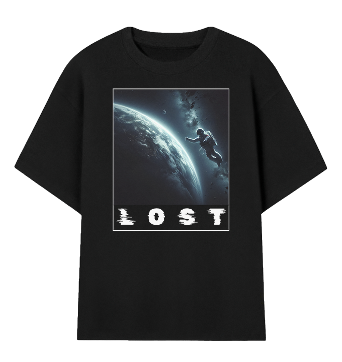 Camiseta Oversized Lost