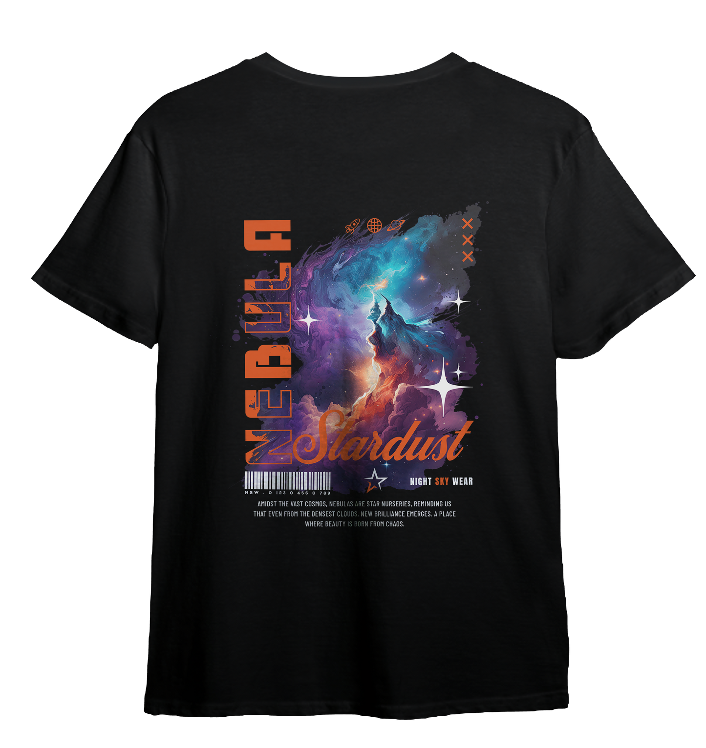 Camiseta Nebula Stardust Costas