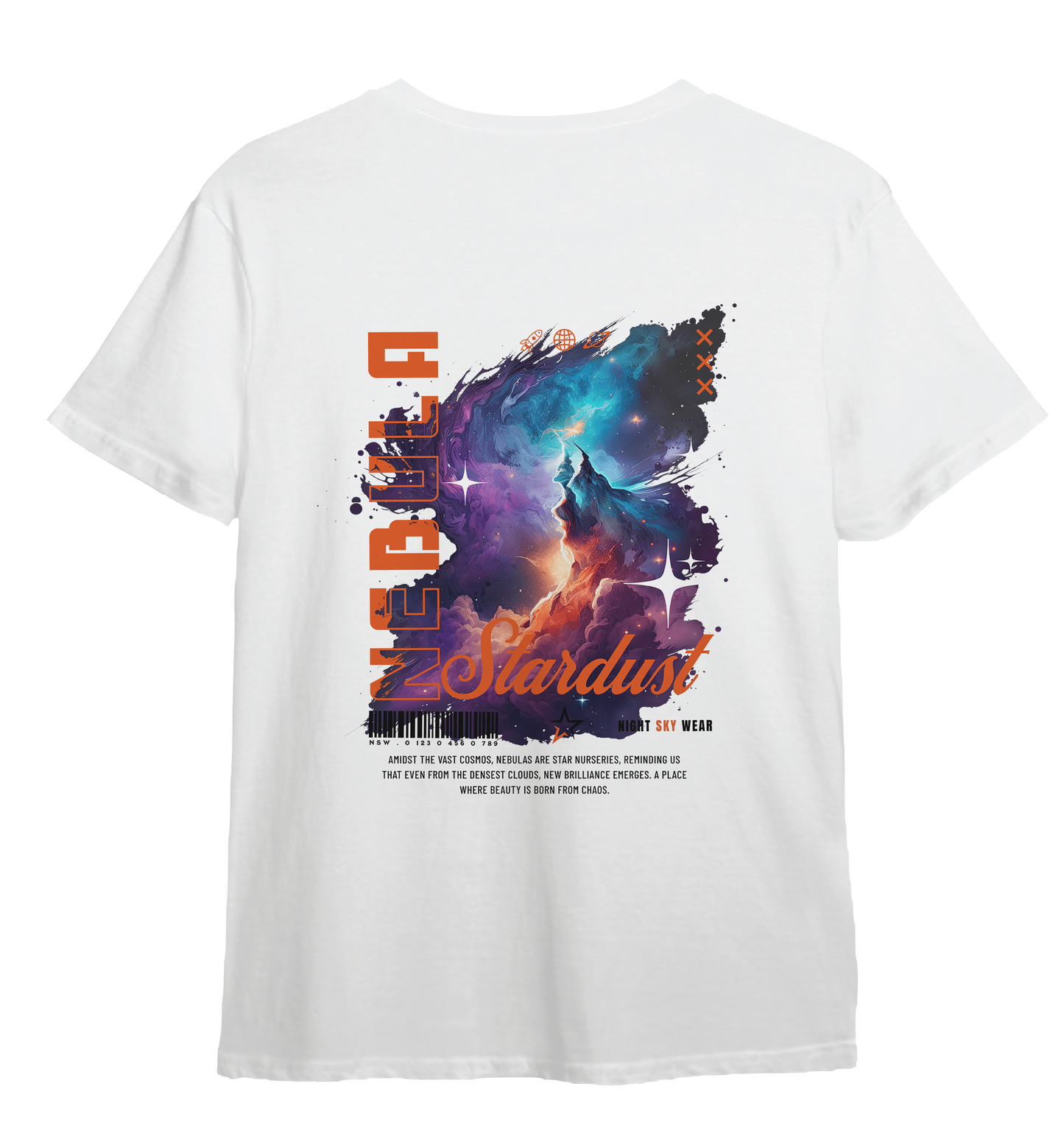 Camiseta Nebula Stardust Costas