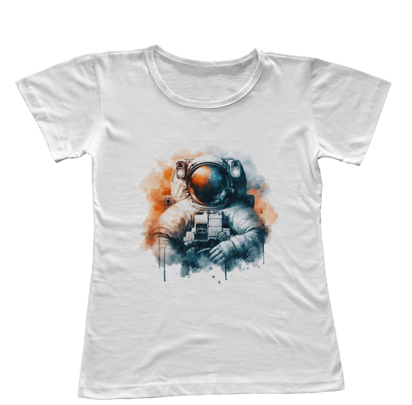 Camiseta Babylook Astronauta