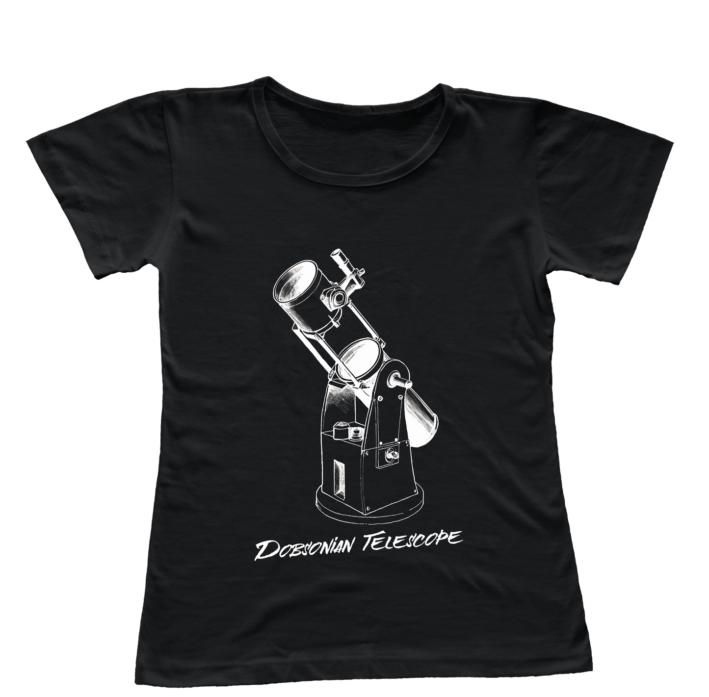 Camiseta Babylook Telescópio Dobsoniano