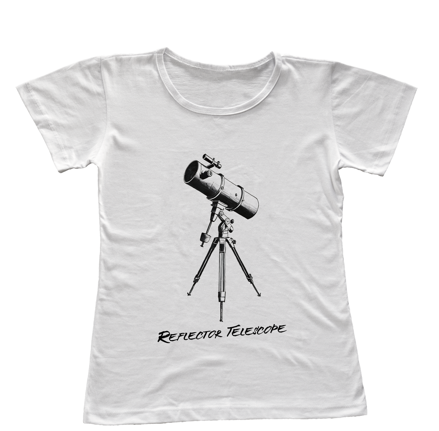 Camiseta Babylook Telescópio Refletor