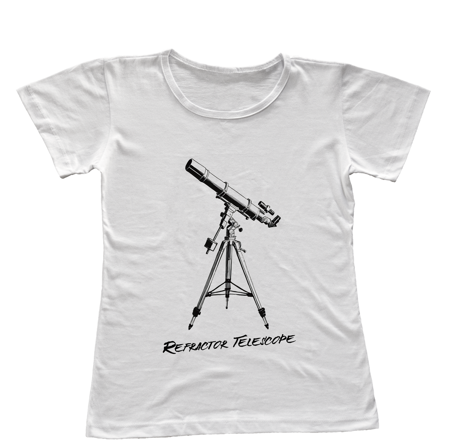 Camiseta Babylook Telescópio Refrator