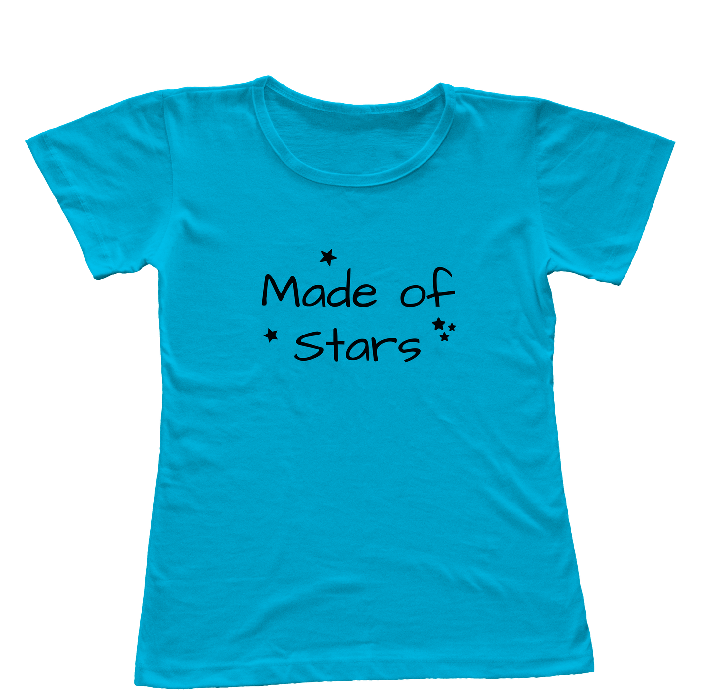 Camiseta Babylook Made of Stars