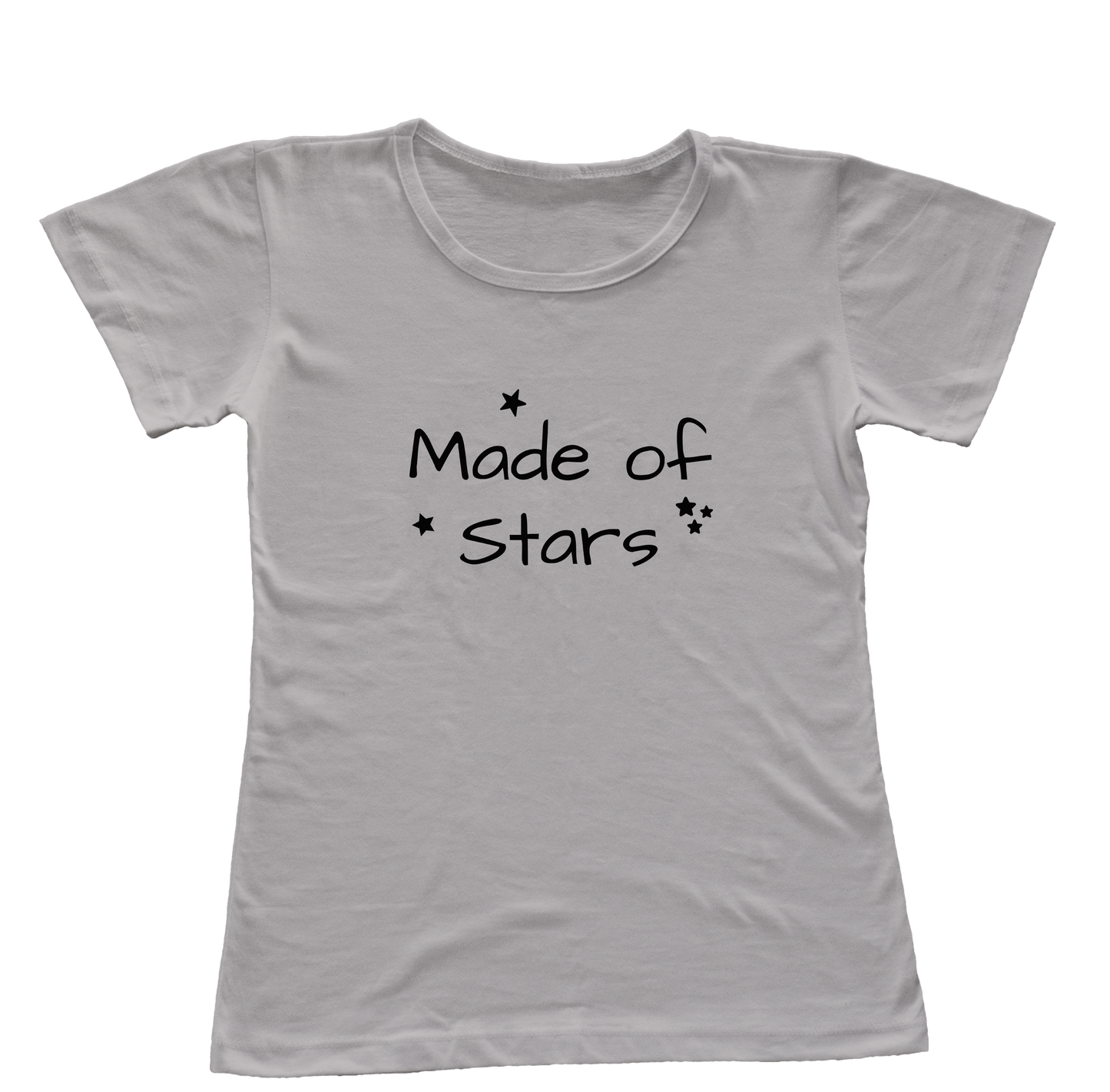 Camiseta Babylook Made of Stars