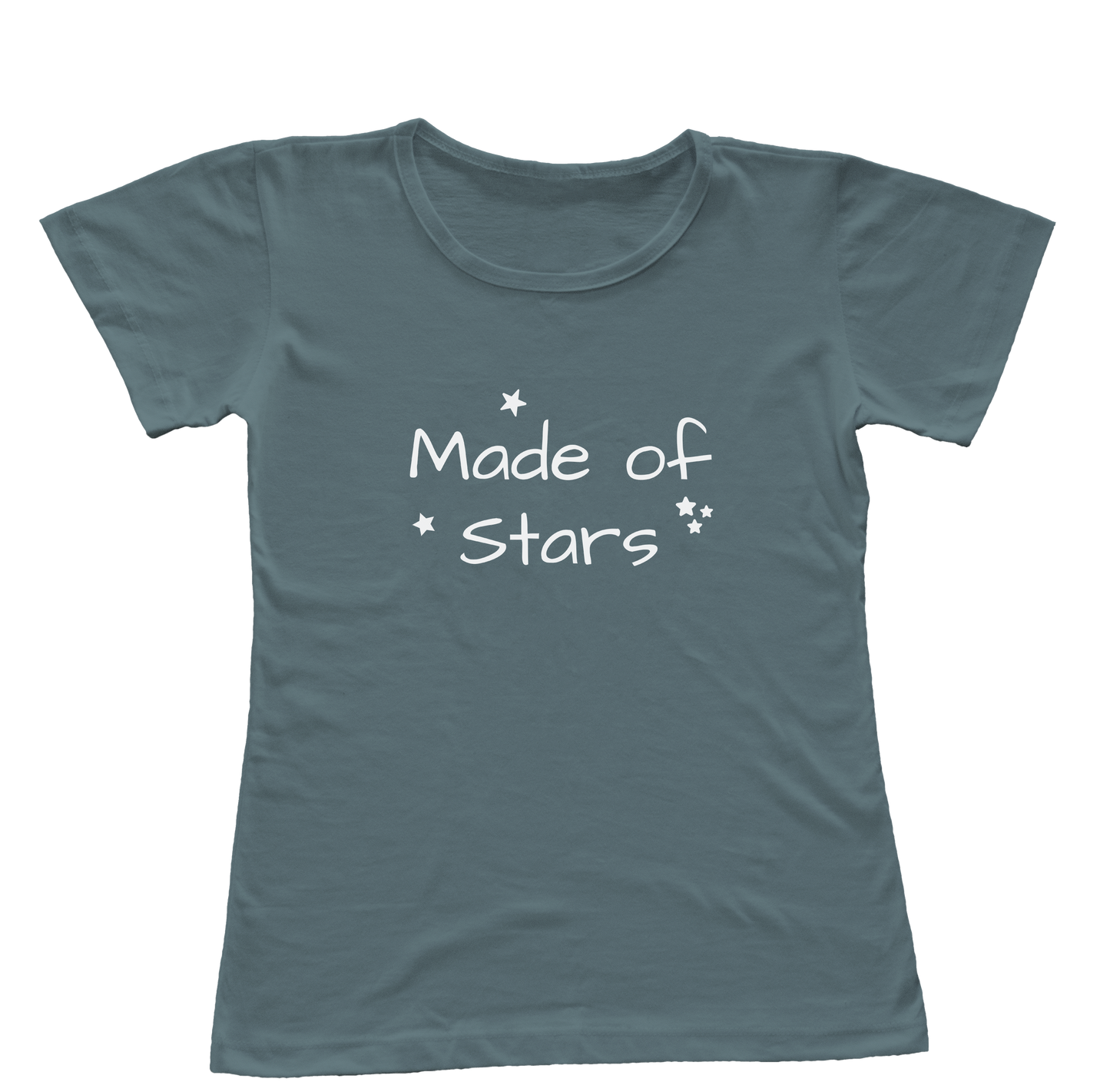 Camiseta Babylook Made of Stars